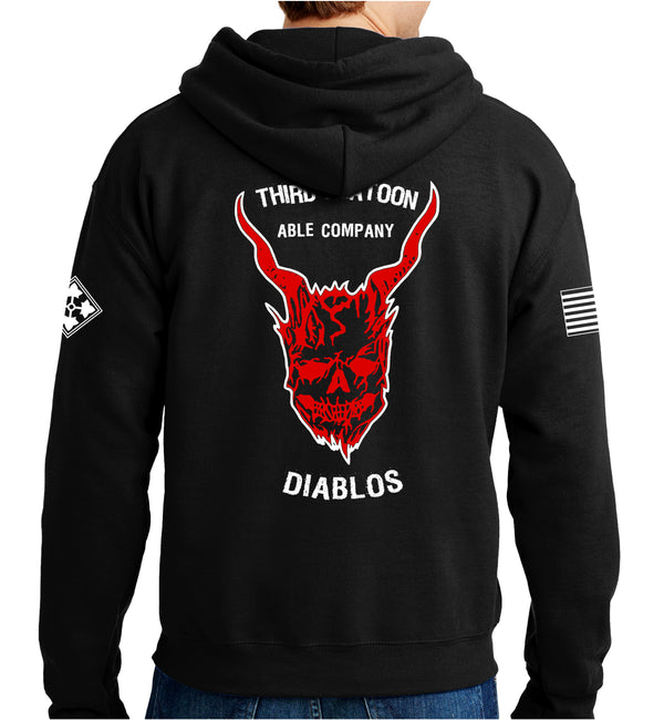 Diablos Hoodie Sweatshirt. This sweatshirt is NOT approved for PT.