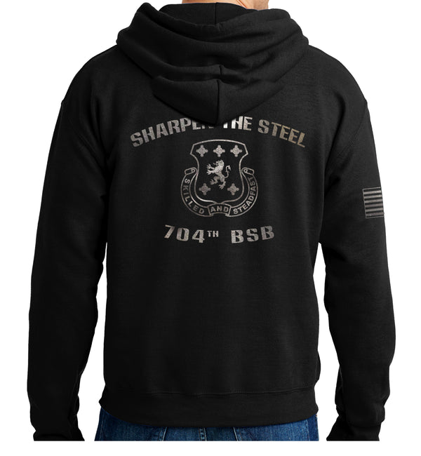 Black on Black Hoodie Sweatshirt. This sweatshirt is NOT approved for PT.