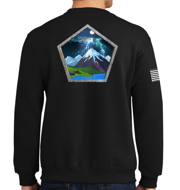 HHC 50-50 Blend Crewneck Unisex Sweatshirt. This shirt IS approved for PT.