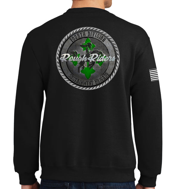 Rough Riders Crew-neck Unisex Sweatshirt. This sweatshirt IS Approved for PT