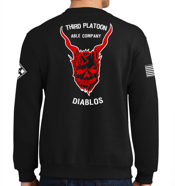 Diablos Crewneck Unisex Sweatshirt. This shirt is NOT approved for PT.