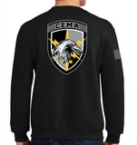 50-50 Blend Crewneck Unisex Sweatshirt. This shirt IS approved for PT.