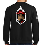 50-50 Blend Crewneck Unisex Sweatshirt. This shirt IS approved for PT.