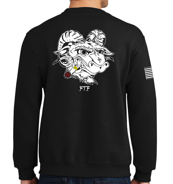 Blacksheep Crewneck Unisex Sweatshirt. This shirt IS approved for PT.