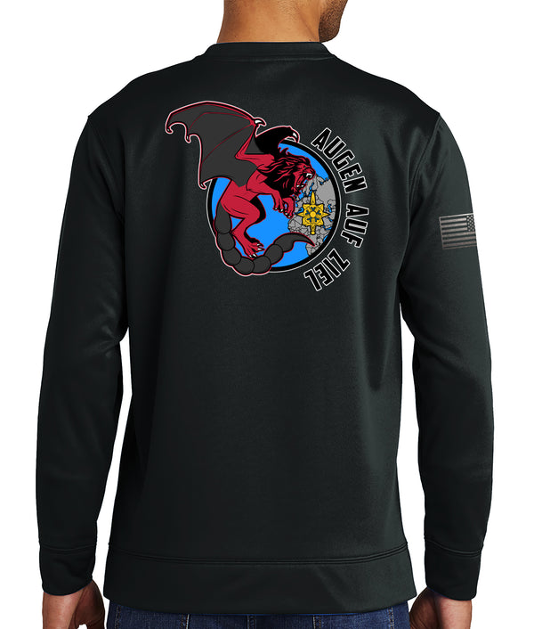 Polyester Crewneck Unisex Sweatshirt. This shirt IS approved for PT.