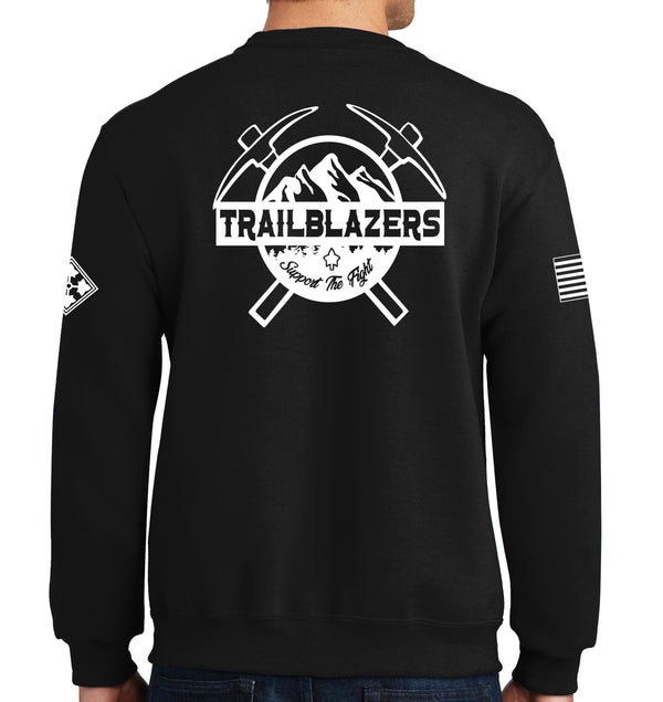 Trailblazers Crew-neck Unisex Sweatshirt. This sweatshirt IS Approved for PT