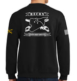 Comanche Crewneck Unisex Sweatshirt. This shirt is NOT approved for PT.