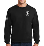 6 4th Crewneck Unisex Sweatshirt. This shirt IS approved for PT.