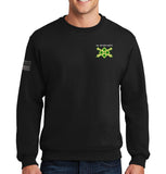 50-50 Blend Crewneck Unisex Sweatshirt. This shirt IS approved for PT.