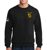 ROTC Crewneck Unisex Sweatshirt. This shirt IS approved for PT.