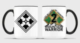 Brigade 15 oz Coffee Mug- All White or White with Black Trim