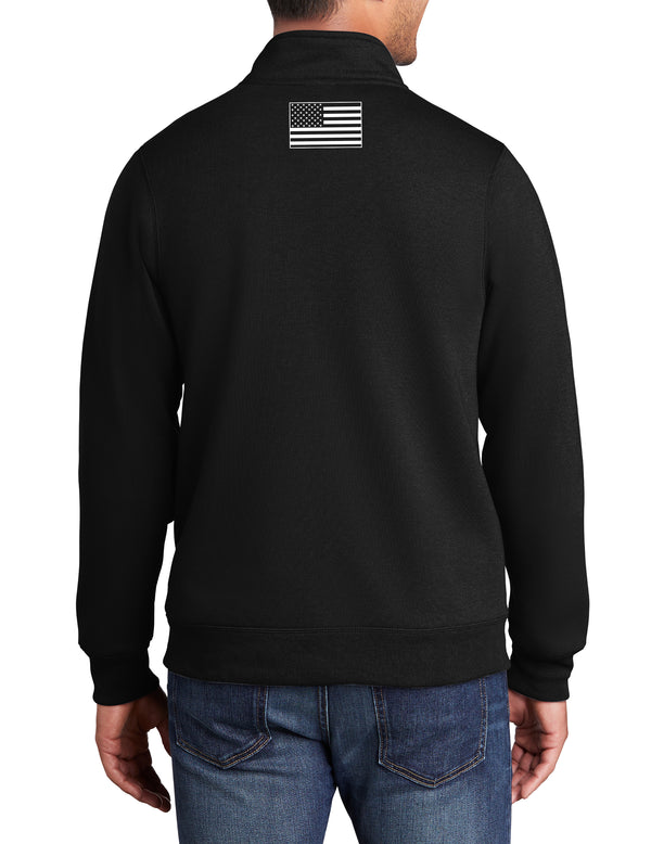 Cadet Collar Full Zip Sweatshirt. This sweatshirt is NOT approved for PT.