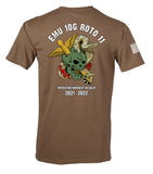 Coyote Brown Unisex Shirt. This shirt is NOT approved for PT