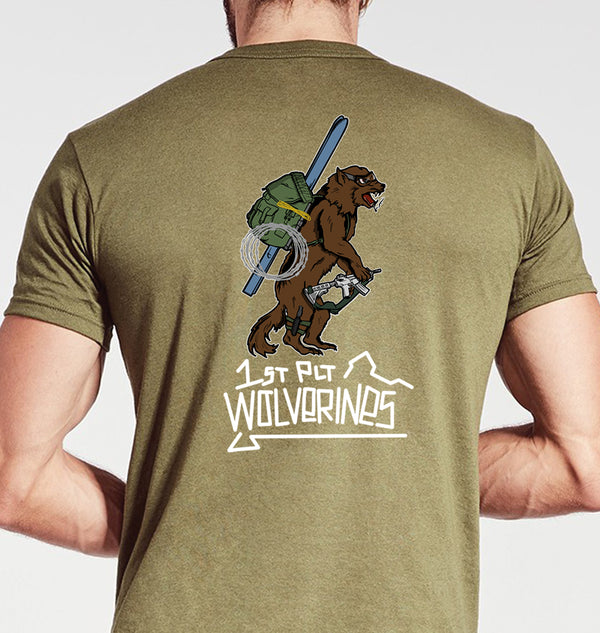 Coyote Tan Unisex Shirt (Color Design). This shirt is NOT approved for PT