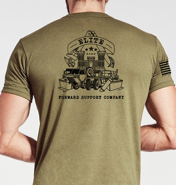 Coyote Tan Unisex Shirt. This shirt is NOT approved for PT