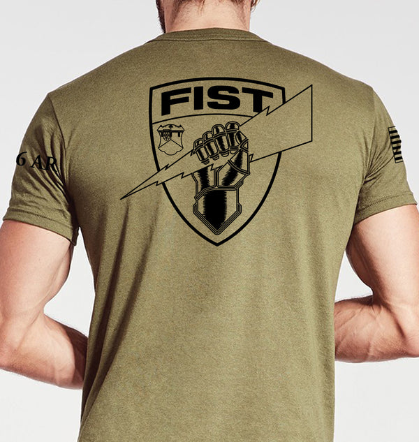 Coyote Tan Unisex Shirt (Black Design). This shirt is NOT approved for PT