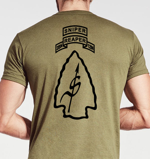 Sniper Lethal Gear Coyote Tan Unisex Shirt. This shirt is NOT approved for PT