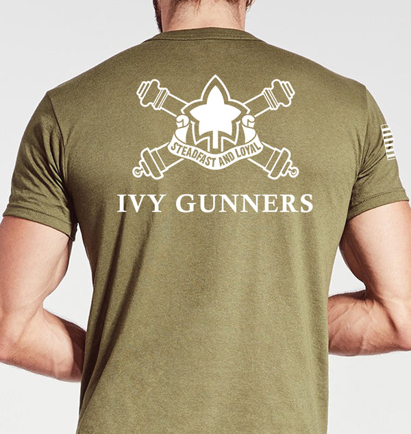 Coyote Tan Unisex Shirt (White Design). This shirt is NOT approved for PT