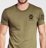 Assault Coyote Tan Unisex Shirt (Black Design). This shirt is NOT approved for PT