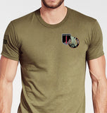 Coyote Tan Unisex Shirt (Black Design). This shirt is NOT approved for PT