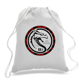 Cotton Canvas Draw String Bag- Comes in White and Black.