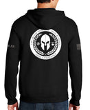 Ares Full Zipper Hoodie Sweatshirt. This sweatshirt is NOT approved for PT.