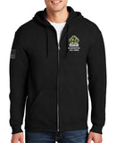 A CO Full Zipper Hoodie Sweatshirt. This sweatshirt is NOT approved for PT.