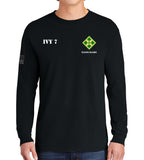 4 ID Long Sleeve 50-50 Blend T-Shirt. This shirt IS approved for PT