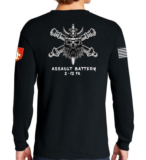 Assault Long Sleeve 50-50 Blend Unisex Shirt. This shirt IS approved for PT