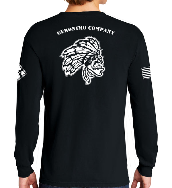 G Co Long Sleeve 50-50 Blend Unisex Shirt. This shirt IS approved for PT