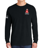 B Battery Long Sleeve 50-50 Blend Unisex Shirt. This shirt IS approved for PT