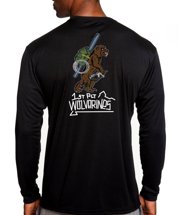 Long Sleeve Performance PT Shirt (Color Design). This shirt IS approved for PT.