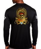 C Co Long Sleeve Performance PT Shirt. This shirt IS approved for PT.