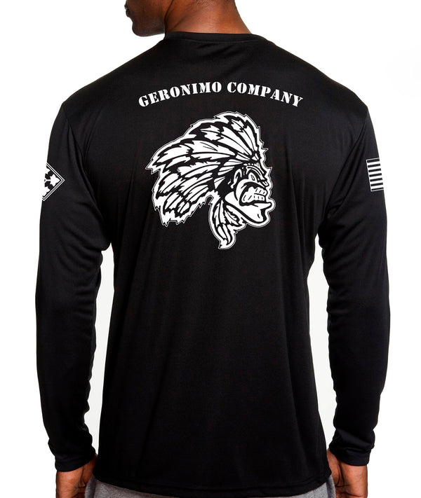 G Co Long Sleeve Performance PT Shirt. This shirt IS approved for PT.