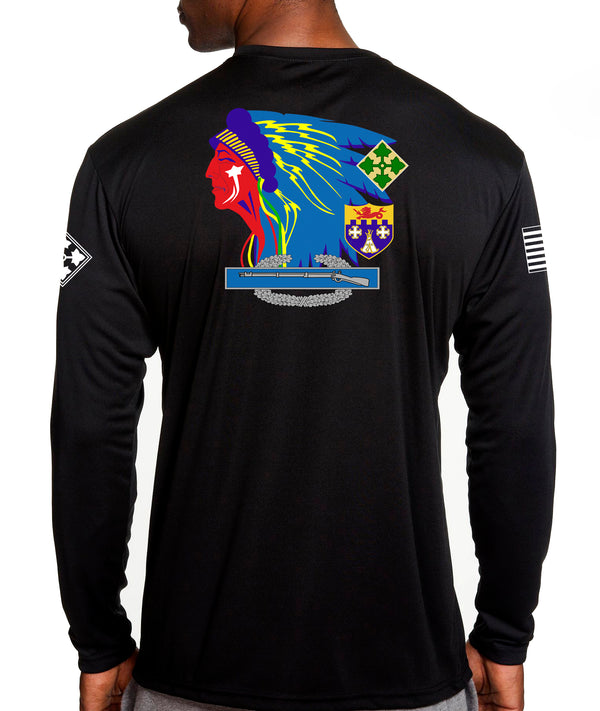 HQ Long Sleeve Performance PT Shirt. This shirt IS approved for PT.