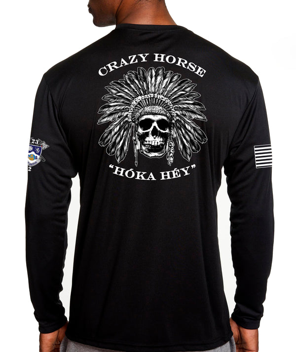 Long Sleeve Performance Unisex Shirt. This shirt IS approved for PT