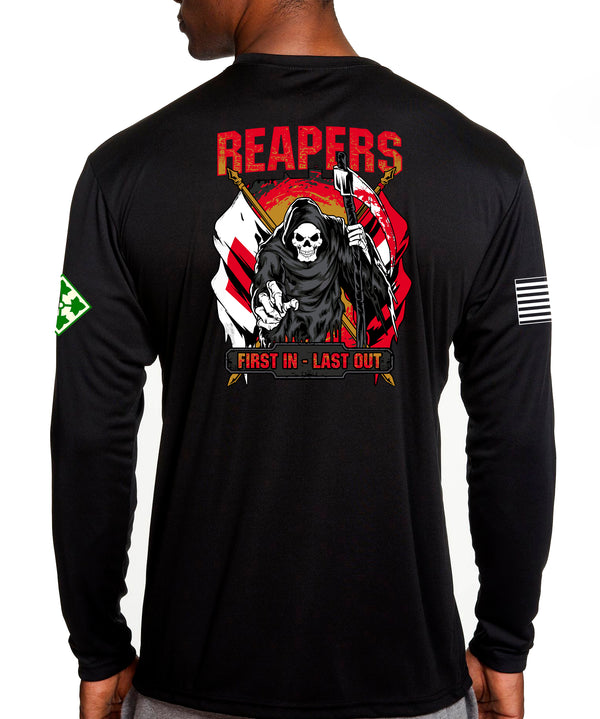 Long Sleeve Performance PT Shirt. This shirt IS approved for PT.