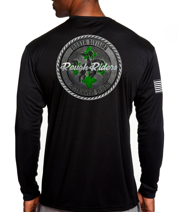 Rough Riders Long Sleeve Performance Unisex Shirt. This shirt IS approved for PT