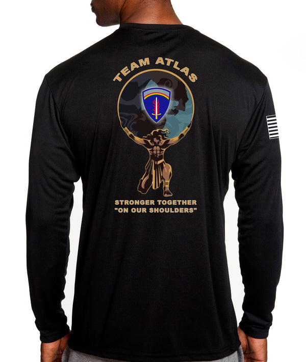 Long Sleeve Performance PT Shirt. This shirt IS approved for PT.