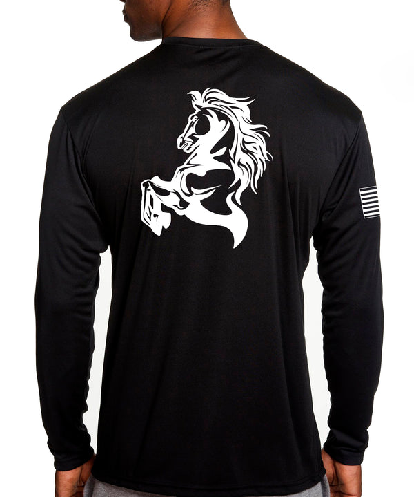 ROTC Long Sleeve Performance PT Shirt. This shirt IS approved for PT.