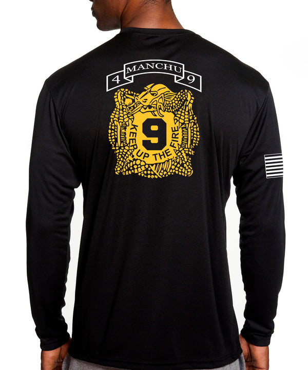 Long Sleeve Performance PT Shirt. This shirt IS approved for PT.