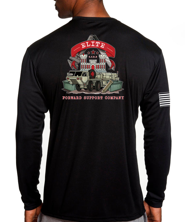 Long Sleeve Performance PT Shirt. This shirt IS approved for PT.