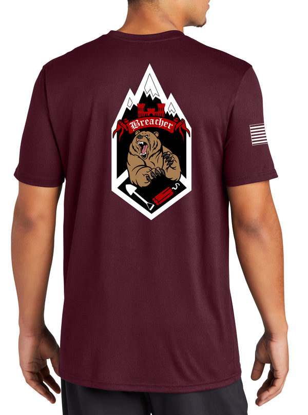 Athletic Performance Maroon T-Shirt. This shirt IS approved for PT