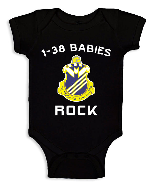 Black Baby Body Suite. Comes in Different Design Colors.