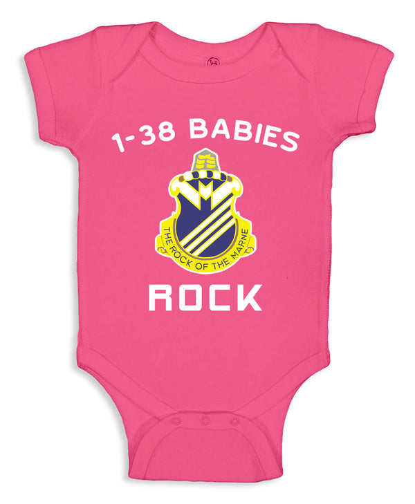 Pink Baby Body Suite. Comes in Different Design Colors.