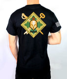 Spartans 50-50 blend Unisex Pt Shirt. This shirt IS Approved for PT