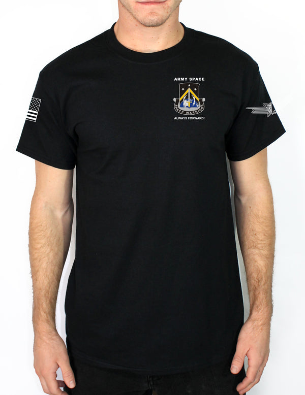 Black 50-50 Blend Unisex PT Short Sleeve Shirt