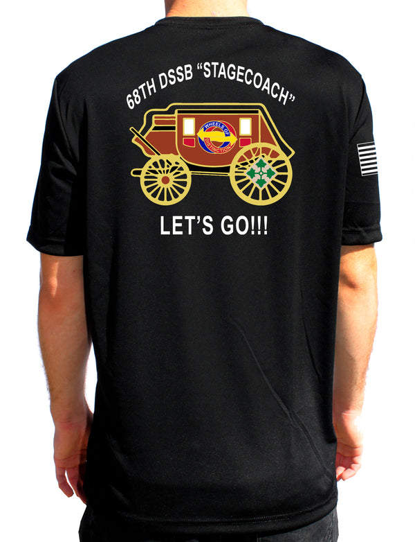 Stagecoach Performance Color Design Unisex Shirt. This shirt IS approved for PT