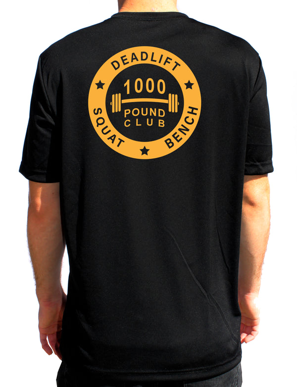 1000# Club Black Athletic T-Shirt. This shirt IS Approved for PT