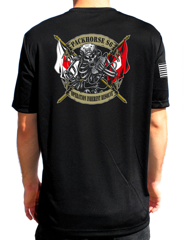 Deployed Athletic Performance T-Shirt. This shirt IS approved for PT